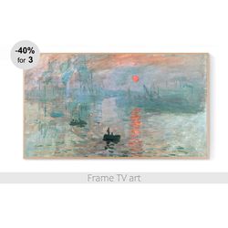 Frame TV Art Download 4K, Frame TV Art Monet painting, Frame TV art vintage classic art, Frame TV art landscape | 331