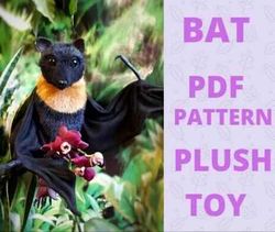 Bat .  PDF pattern . sew pattern Bat