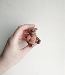 miniature bear plush toy