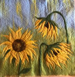 sunflowers in love