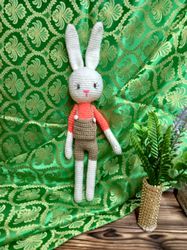 Bunny toy Rabbit Crocheted toys handmade soft toy crochet hare