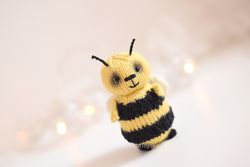 car accessory, bee car accessories, car decor for woman bumblebee birthday gift bee keeper gift idea by KnittedToysKsu