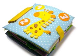 Quiet book NUMBERS from 1 to 10. Customizable