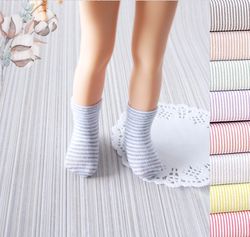 Striped short socks for Paola Reina dolls, Underwear for doll, Clothes for 13-14 inch doll, Dolls clothing accessories