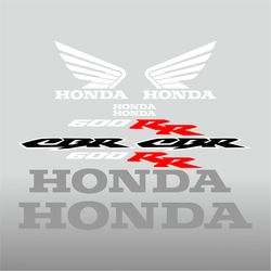 Graphic vinyl decals for Honda CBR600RR motorcycle 2003-2004 bike stickers handmade