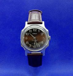 Soviet Wrist Watch Pobeda.Vintage Watch Victory.Old Russian watch
