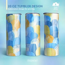 Pumpkin 20 oz Tumbler Sublimation Design, Autumn Tumbler Wrap, Seamless Tumbler Design, Tumbler Template PNG JPEG