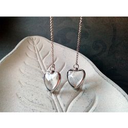 HEART earrings, Valentines, valentine earrings, love earrings, st valentine day, cool earrings, kawaii earrings