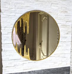 Contemporary wall mirror Designer mirror Irregular mirror Aesthetic mirror