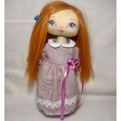 Rag doll,  Cloth doll,  Textile doll,  Tilda doll,  Handmade fabric doll
