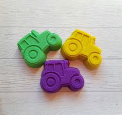 TRACTOR BATH BOMB MOLD STL file for 3D Printing