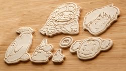 Totoro cookie cutters. Set 7 pcs.