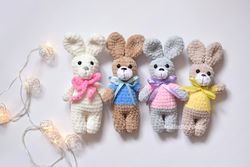 rabbit symbol 2023, bunny photo props for girl, bunny baby shower gift ideas, rabbit toy, hare gift by KnittedToysKsu