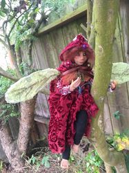 Fairy-Malina Rosalie Ooak Fairy Doll