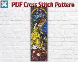 Beauty And The Beast Cross Stitch Pattern / Disney Princess Belle Cross Stitch Pattern / Disney PDF Cross Stitch Pattern