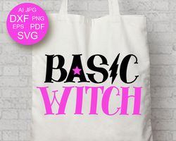 Basic Witch sign Halloween decorations Gift for women Digital downloads