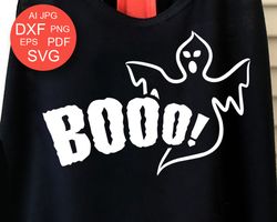 Booo Ghost sign Halloween decor Digital downloads Boo clipart