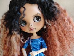 Blythe doll Custom blythe doll Ooak doll