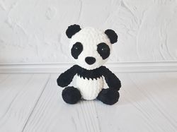 Stuffed panda bear toys | crochet panda toy