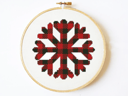 Christmas cross stitch pattern pdf, Xmas cross stitch for beginner, Holiday Christmas decor
