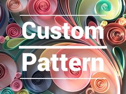 Custom Pattern | Template for order | Quilling Paper Art Templates