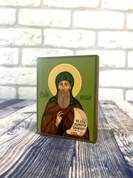 Saint Vitaly | Hand painted icon | Orthodox icon | Religious icon | Christian supplies | Orthodox gift | Holy Icon