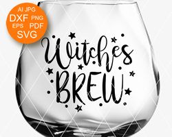 Witches Brew print Halloween quote Humorous Horror print Digital downloads files