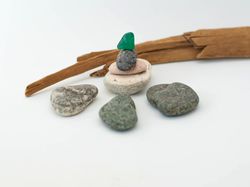 Zen meditation Balanced stones Stacking Sea Rock glass Pebble Cairn Mood Lake Baikal