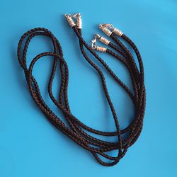 3 thick laces for your pendant, cross, necklace made of silk free shipping