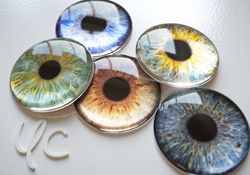 Highest quality glass eye chips for Blythe 14mm
