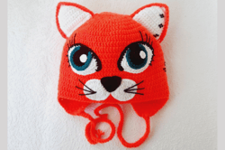 Crochet Pattern Fox Hat