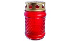 inextinguishable lamp, red, 10.5 cm, home decor candle accessories candles holders garden