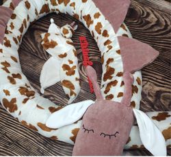 baby comforter GIRAFFE, newborn toy giraffe, baby shower gift, plush giraffe newborn, personalized newborn gift,