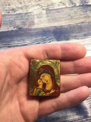 Virgin Mary | Orthodox icon for travellers | Orthodox icon | Mother of God | Theotokos | Holy Icons | Hand-painted icon