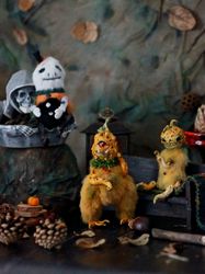 On order! Fantasy Pumpkin One Eyed Bro - Fluffy Halloween Collection