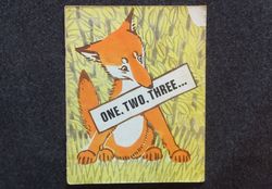 Alexei Laptev "One. Two. Three" Rare book 1976 Literature children book in English Vintage illustrated kid book USSR