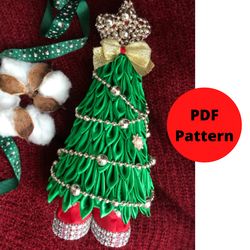 Miniature Christmas Tree,mini christmas tree,felt bookmark,christmas ornaments diy kit,diy christmas ornaments,Felt chri
