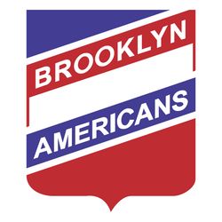 Brooklyn Americans Logo-Vintage Emblem of Hockey Heritage