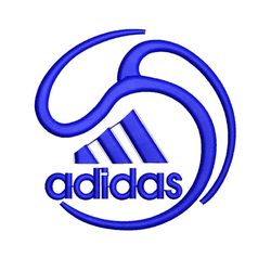 Adidas Round Logo-Classic Embroidered Emblem for Sportswear Connoisseurs
