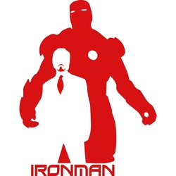 Iron Man Marvel Logo-Unleash Your Inner Superhero