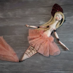 pattern mermaid doll