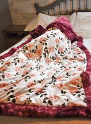 Weighted blanket minky, child weighted blanket, 20lb weighted blanket, Lap weighted blanket, Design your own blanket
