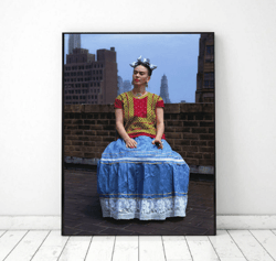 Photo Frida Kahlo printable Digital download, frida khalo wall art, frida khalo art print, feminist art print