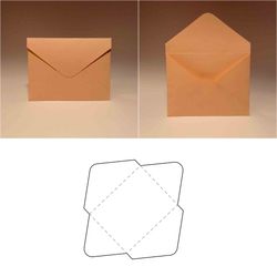Envelope template, envelope svg, envelope pdf, envelope printable, envelope print, SVG, PDF, Cricut, Silhouette, 8.5x11