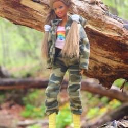 Barbie pants pattern, Barbie sports pants, doll pants, PDF pattern