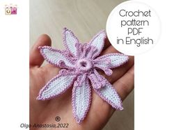 Flower crochet pattern,Flower crochet pattern , Multilevel flower crochet pattern , crochet motif , crochet flower