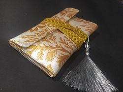 brocade tarot card bag holder, wrap, pouch & reading cloth, large tarot card bag, oracle card bag, tarot accessories, lenormand, tarot gifts     Home & Living     Spirituality & Religion     Divination Tools
