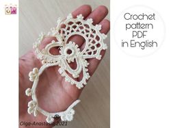 Antique flower crochet pattern , crochet  tutorial , diy crochet , crochet pattern , irish lace motifs pattern  .