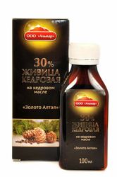 100ml Altai Cedar Oleoresin on Siberian Pine Nut Oil Turpentine Balm