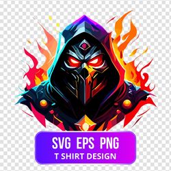 Ninja Prints T-shirt, Ninja Design T-Shirt, Ninja T-Shirt Digital, SVG, PNG